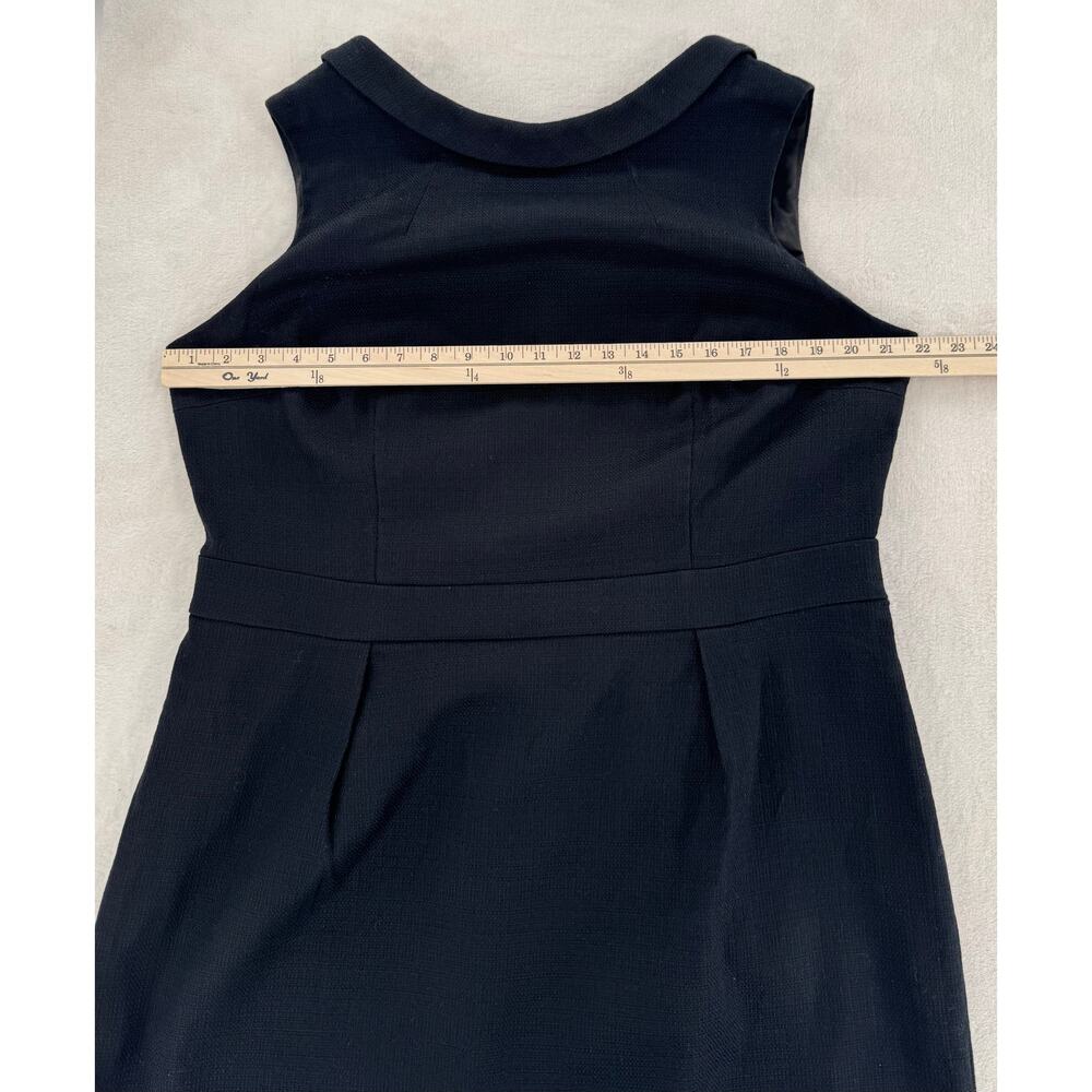 Boden Martha Black Dress Vintage Inspired Knee Length Sheath Pockets Plus 20 - Picture 6 of 10